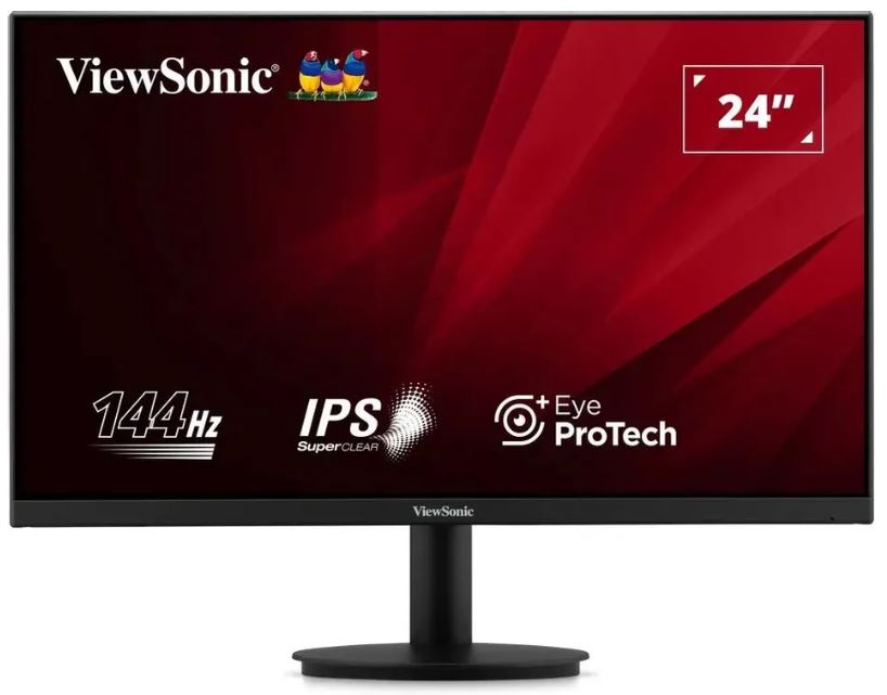 ViewSonic VA24G1-H — задняя панель и разъёмы