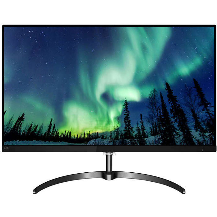 Philips 276E8VJSB — вид сбоку на дизайн и подставку
