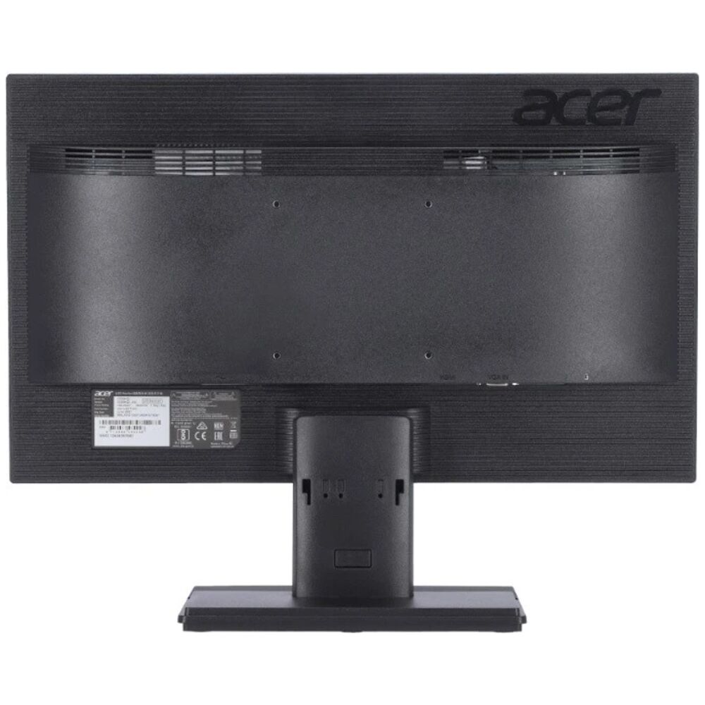 Acer V206HQL вид сзади и интерфейсы