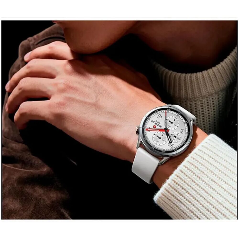Xiaomi Watch S5 46mm на запястье во время тренировки