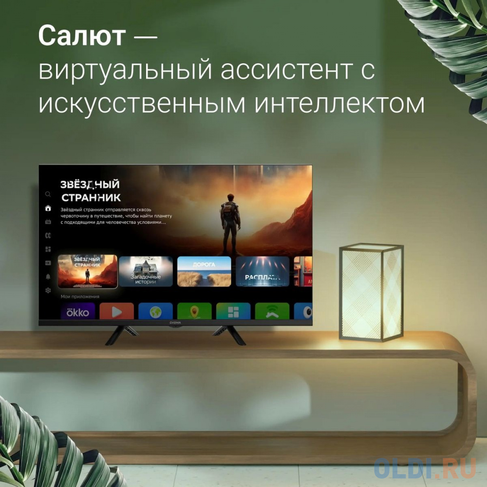 Мультимедийные возможности Digma DM-LED32SBB36