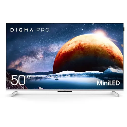 Обзор Digma Pro 50Q: флагманский Mini LED с 144 Гц и Google TV — стоит ли своих денег?