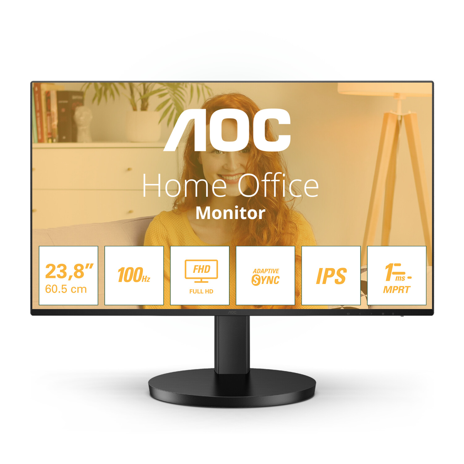 Обзор AOC 24B3HA2: недорогой IPS-монитор с частотой 100 Гц для работы и игр
