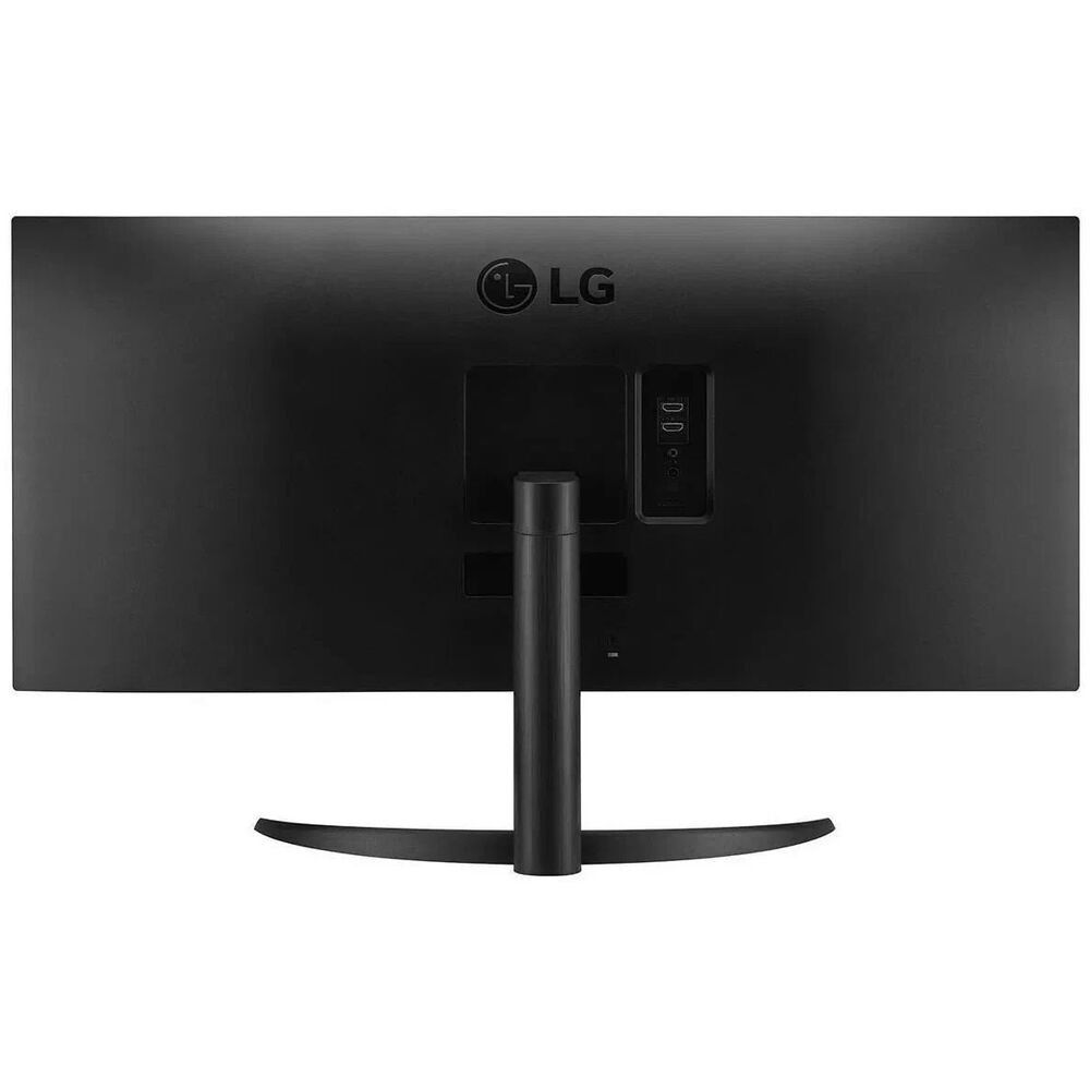 LG 34WP500-B вид сбоку и разъёмы