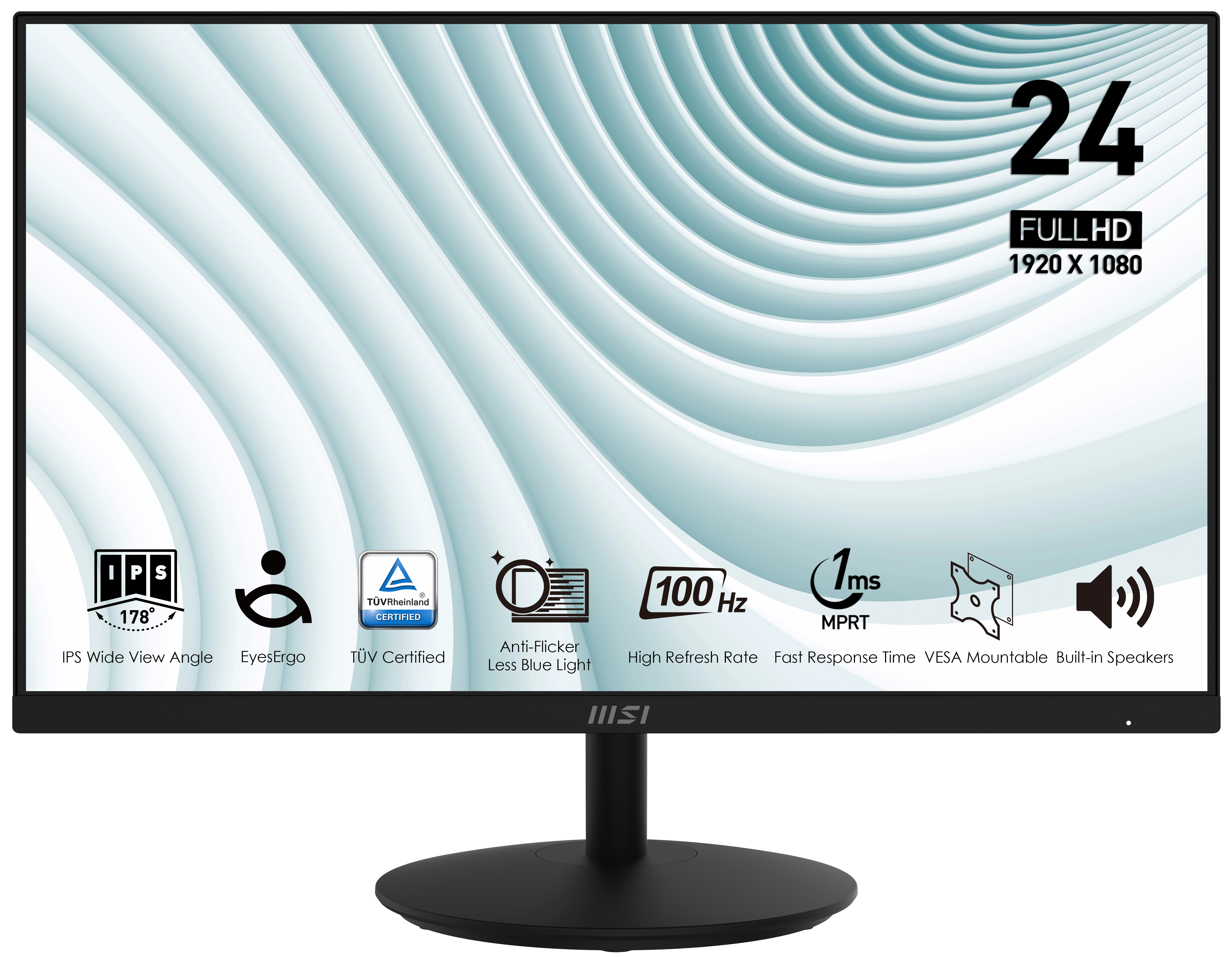 Обзор MSI Pro MP242A: бизнес-монитор с отличным балансом производительности и комфорта