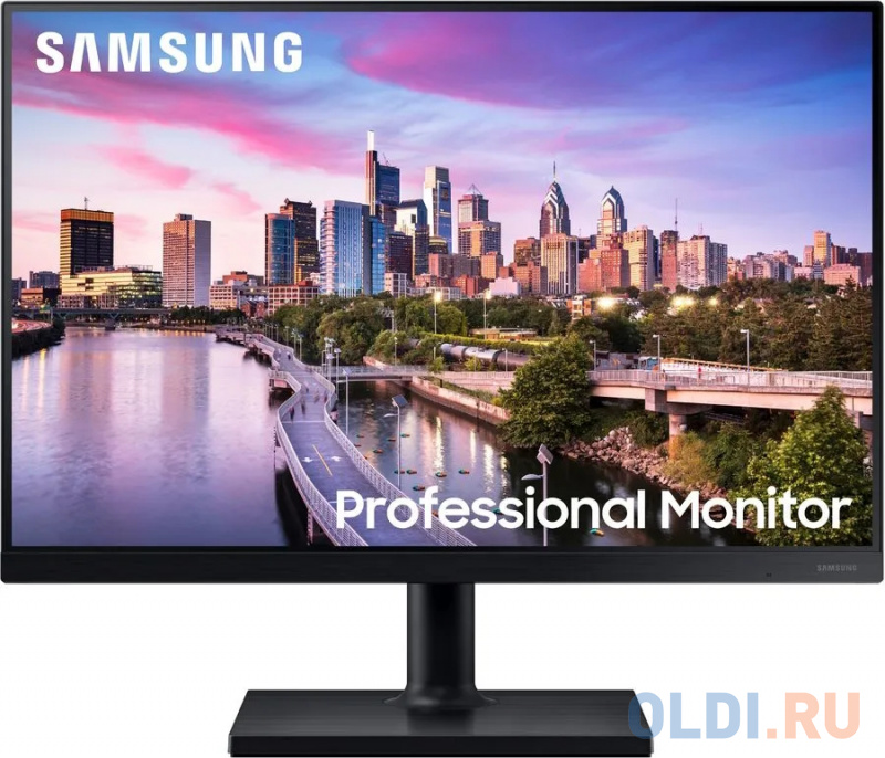 Samsung LF24T450GYUXEN на рабочем столе