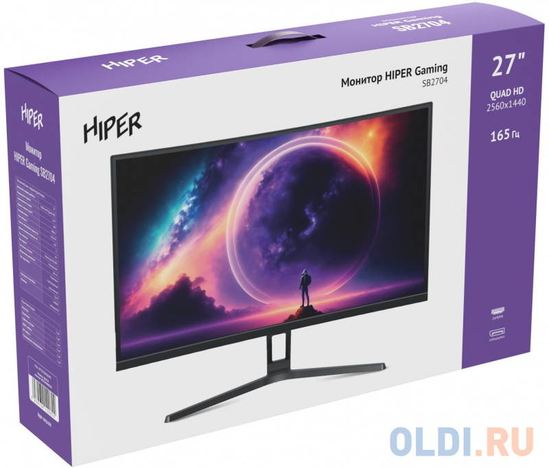 Меню монитора Hiper SB2704