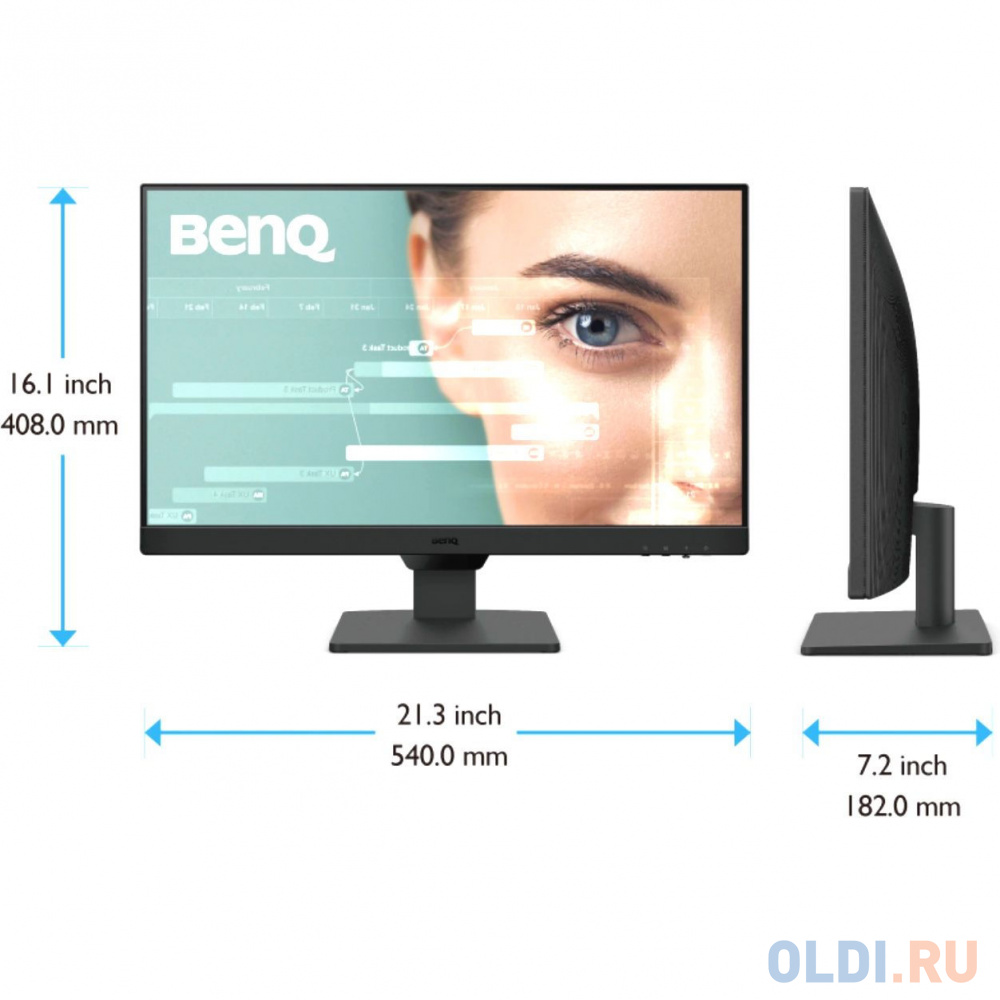 Разъемы BenQ GW2490