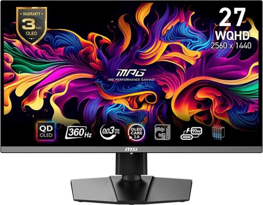Обзор MSI MPG 271QRX QD-OLED: революция в игровых мониторах с QD-OLED экраном и частотой 360 Гц