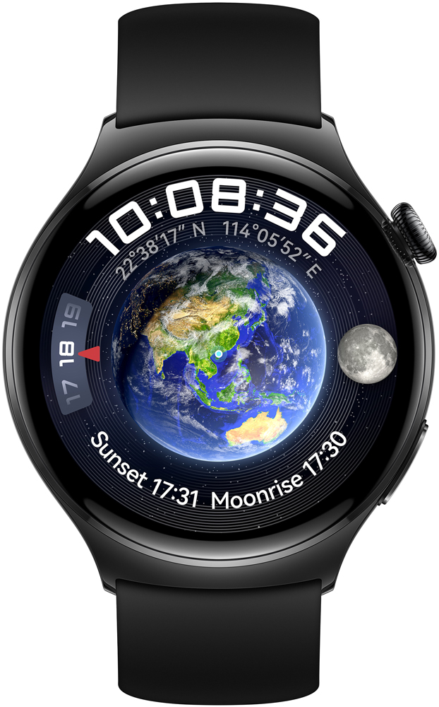 Huawei Watch GT 3 Pro — корпус из титана крупным планом