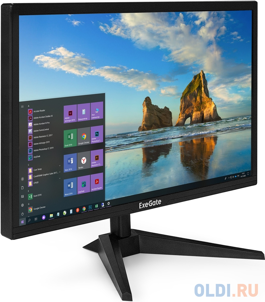 Обзор монитора ExeGate EB2200A EX297376RUS: доступное VA-решение для работы и повседневных задач