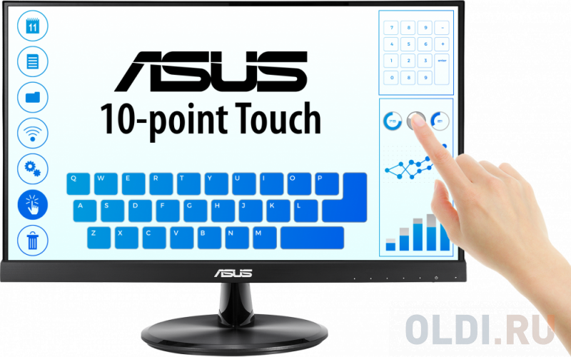 Обзор ASUS VT229H: Сенсорный монитор с впечатляющей функциональностью и отличным качеством изображения