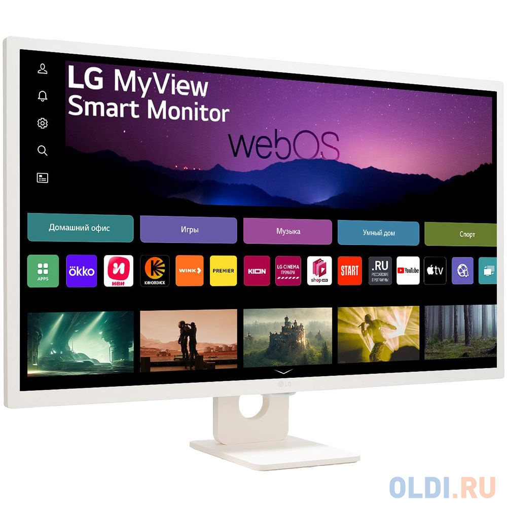 Дизайн LG MyView 32SR50F-W