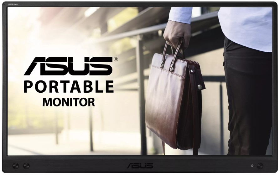 ASUS MB166C в работе с ноутбуком
