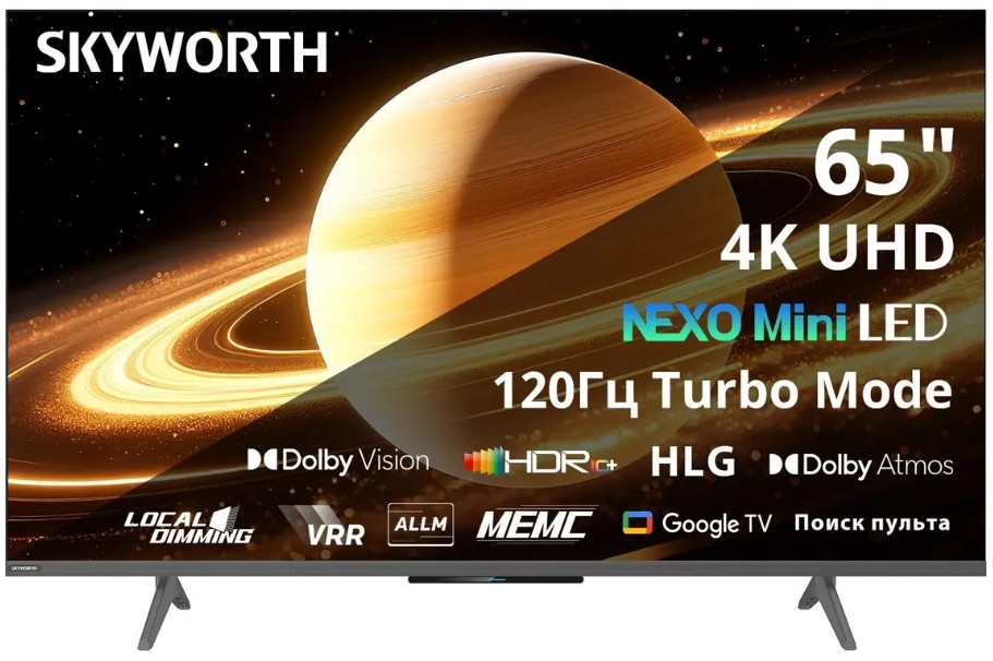 Skyworth 65X66H распаковка и установка