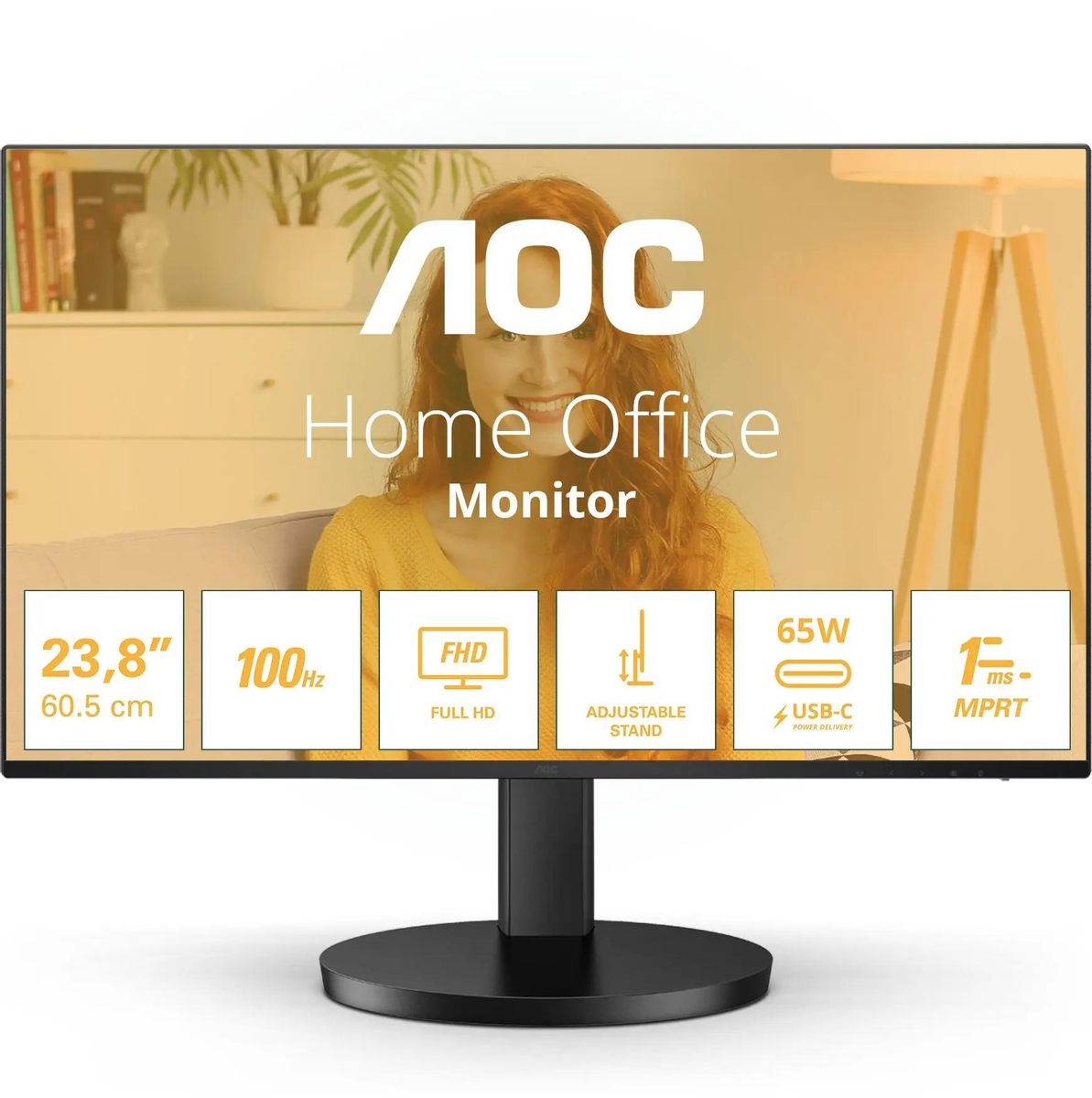 Обзор AOC 27B3CF2: универсальный монитор с USB-C для работы и развлечений