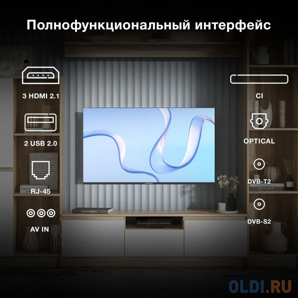 Настройка изображения Hyundai H-LED50BU7009