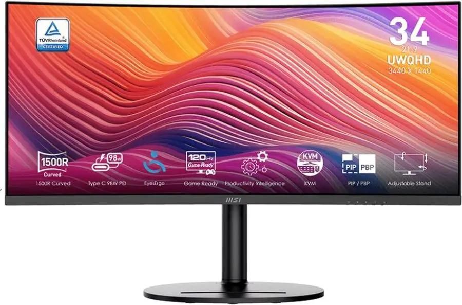 Обзор монитора MSI Modern MD342CQP: изогнутый ультраширокий дисплей для работы и развлечений