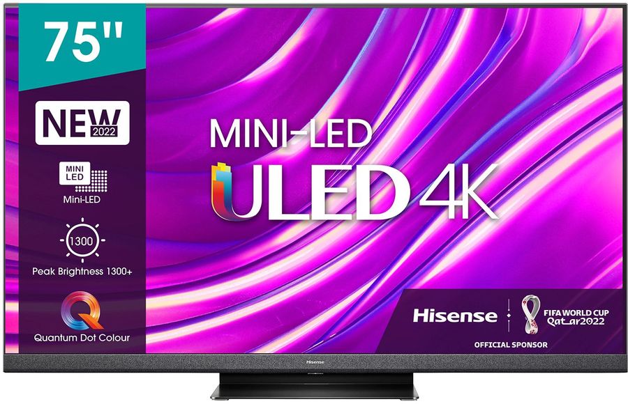 Hisense 75U8HQ экран крупным планом