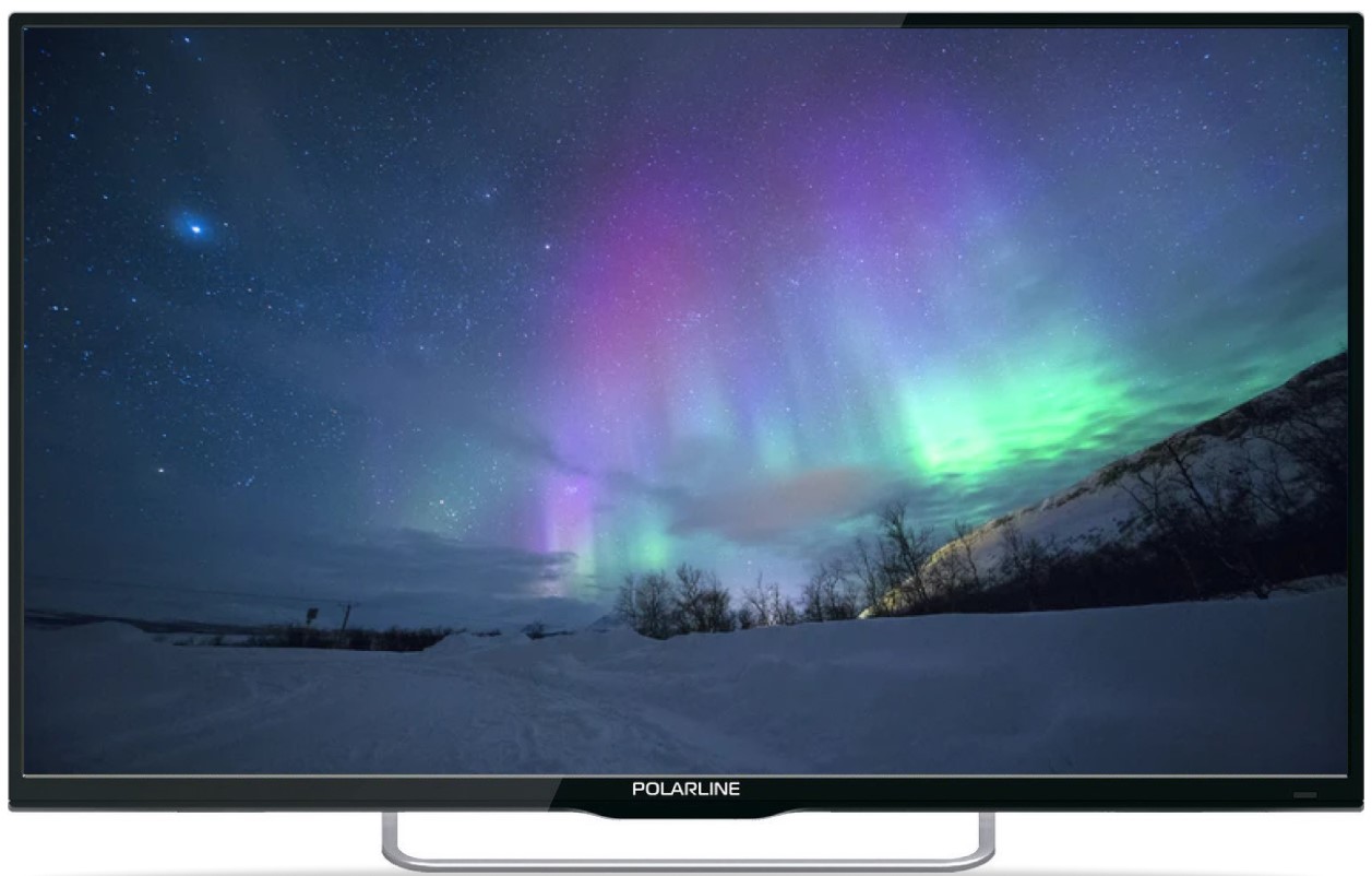 Polarline 43PL51TC — качество изображения крупным планом