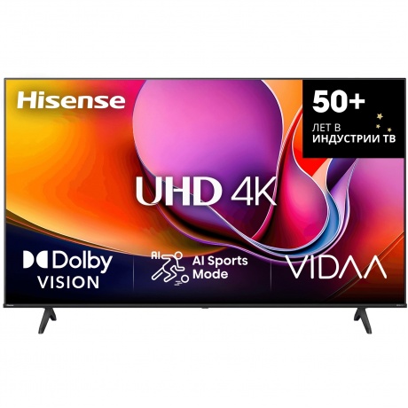 Обзор Hisense 43A6Q RU (2025): честный тест бюджетного 4K-телевизора с VIDAA U8.5 — стоит ли он своих денег?