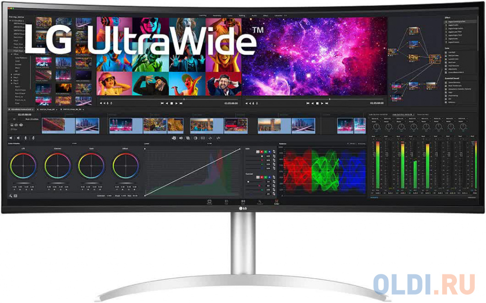 Обзор LG 40WP95C-W: ультраширокий профессиональный монитор с изогнутым Nano IPS экраном и разрешением 5K2K