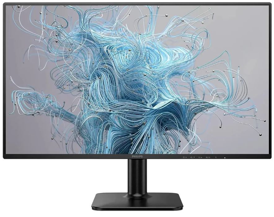 Philips 24E2N1110 — боковой вид и разъёмы