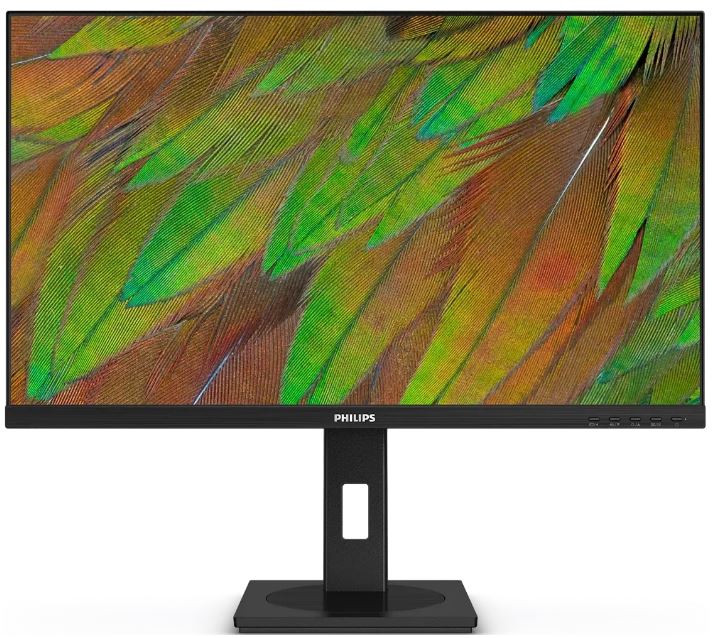 Philips 27B1N3800 вид сбоку и разъёмы