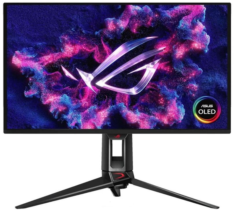 ASUS ROG Swift OLED PG27UCDM — задняя панель и разъёмы