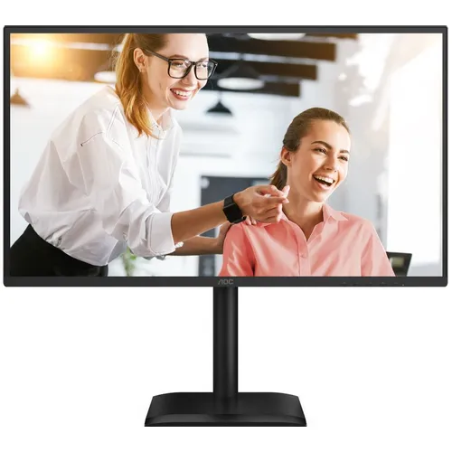 Обзор AOC Q27E4CV: 27-дюймовый QHD IPS-монитор с USB-C 90W, RJ-45 и дейзи-чейном для современного офиса