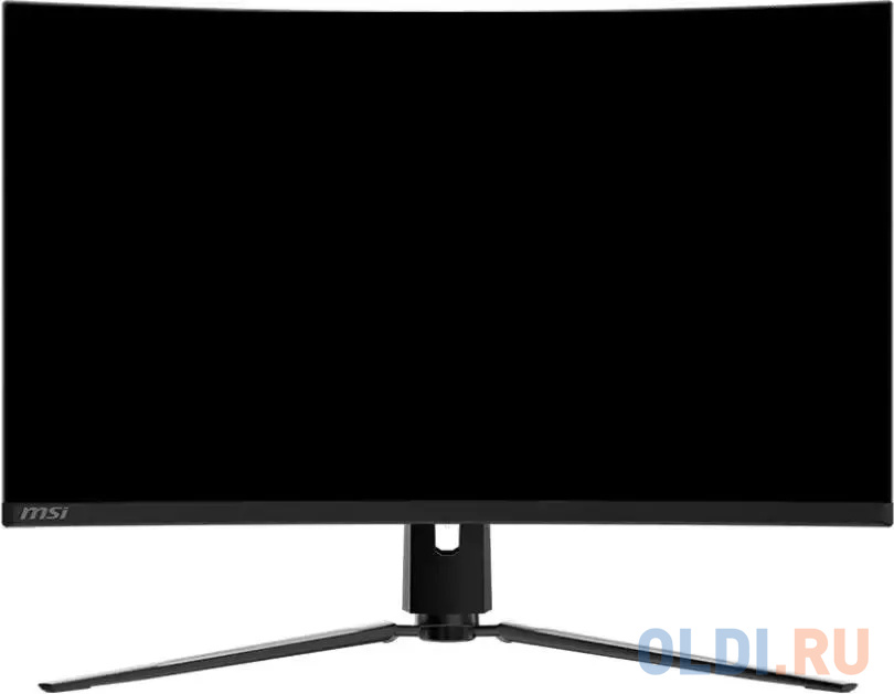 MSI MAG 321UP QD-OLED - вид сзади с подсветкой