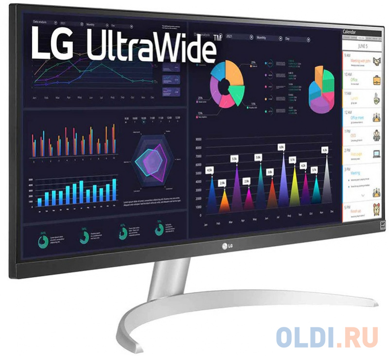 LG UltraWide 29WQ600-W цветопередача