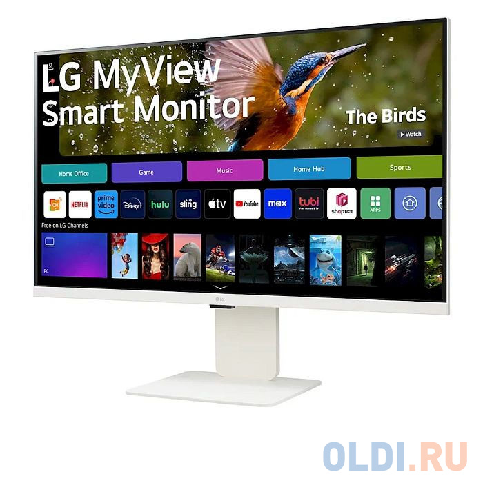 LG 32SR83U-W демонстрация качества изображения
