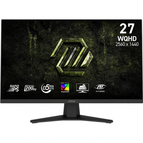Обзор MSI MAG 274QF X24 (9S6-3CE41H-095): игровой монитор 27" 2560x1440 240Hz Rapid IPS — честный тест в динамичных сценариях